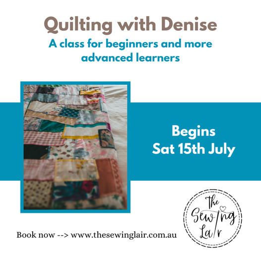 Quilting for Beginners with Denise, The Sewing Lair, Beenleigh, 19