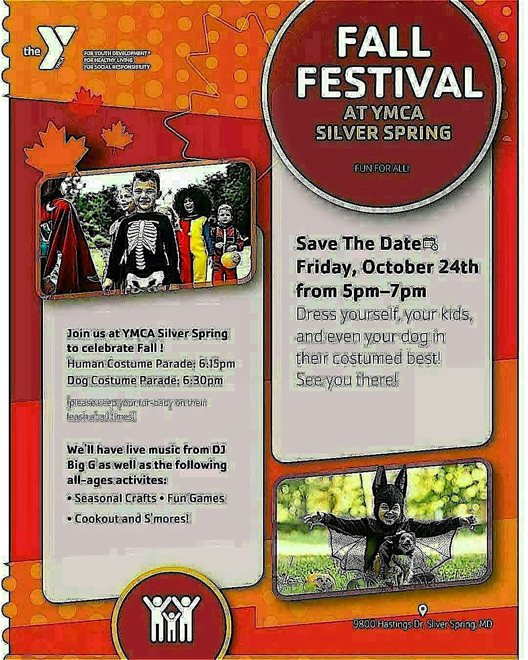 YMCA Silver Spring Fall Festival 2025, 24 October | Event in Silver Spring | AllEvents