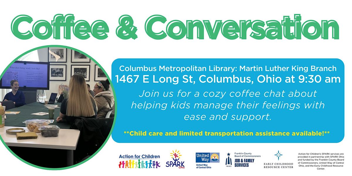 Coffee & Conversation: Learning Through Play!, 31 May | Event in Columbus | AllEvents