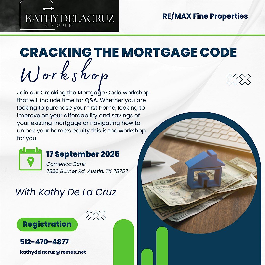 Cracking the Mortgage Code Workshop, 17 September | Event in Austin | AllEvents