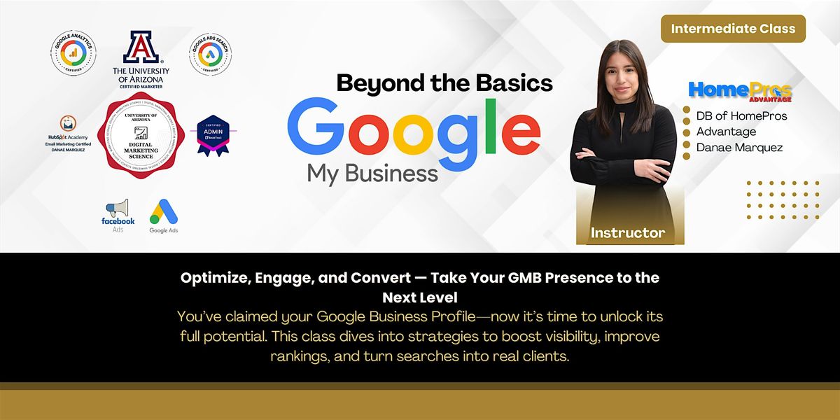 Beyond the Basics Google My Business Class, 27 June | Event in Phoenix | AllEvents