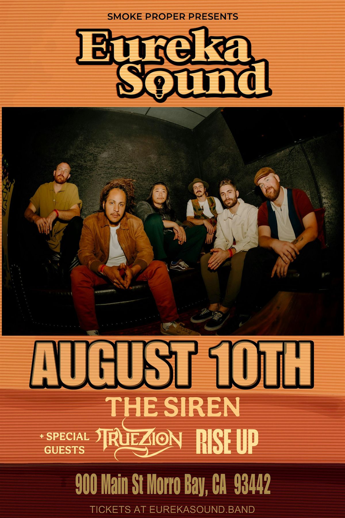 Eureka Sound / Meet & Greet / VIP Experience, 10 August | Event in Morro Bay | AllEvents