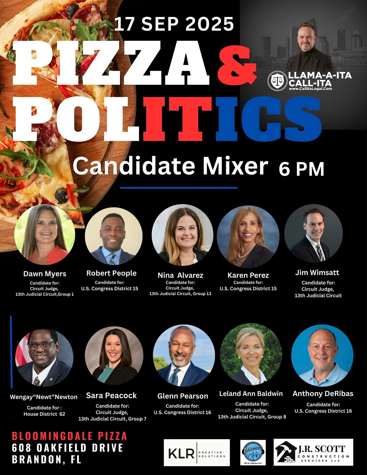 Pizza & Politics, 17 September | Event in Brandon | AllEvents