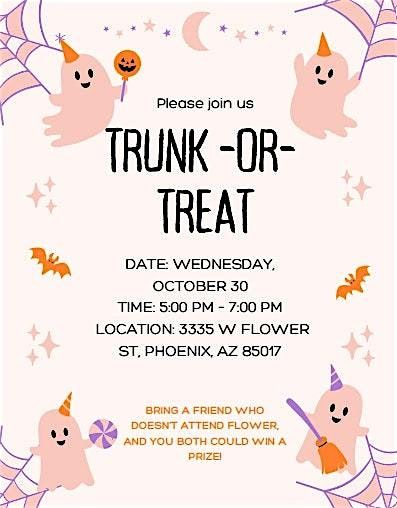 Trunk Or Treat, 30 October | Event in Phoenix | AllEvents