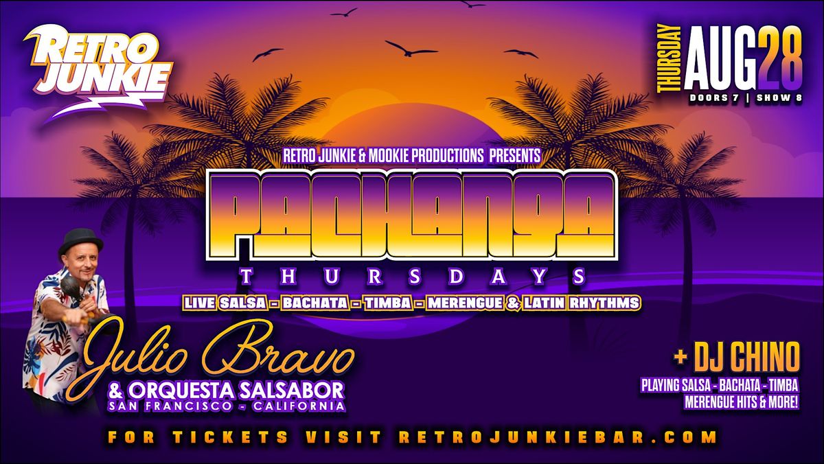 PACHANGA THURSDAY w/ Julio Bravo (LIVE Salsa Band) + DJ Chino!, 28 August | Event in Walnut Creek | AllEvents