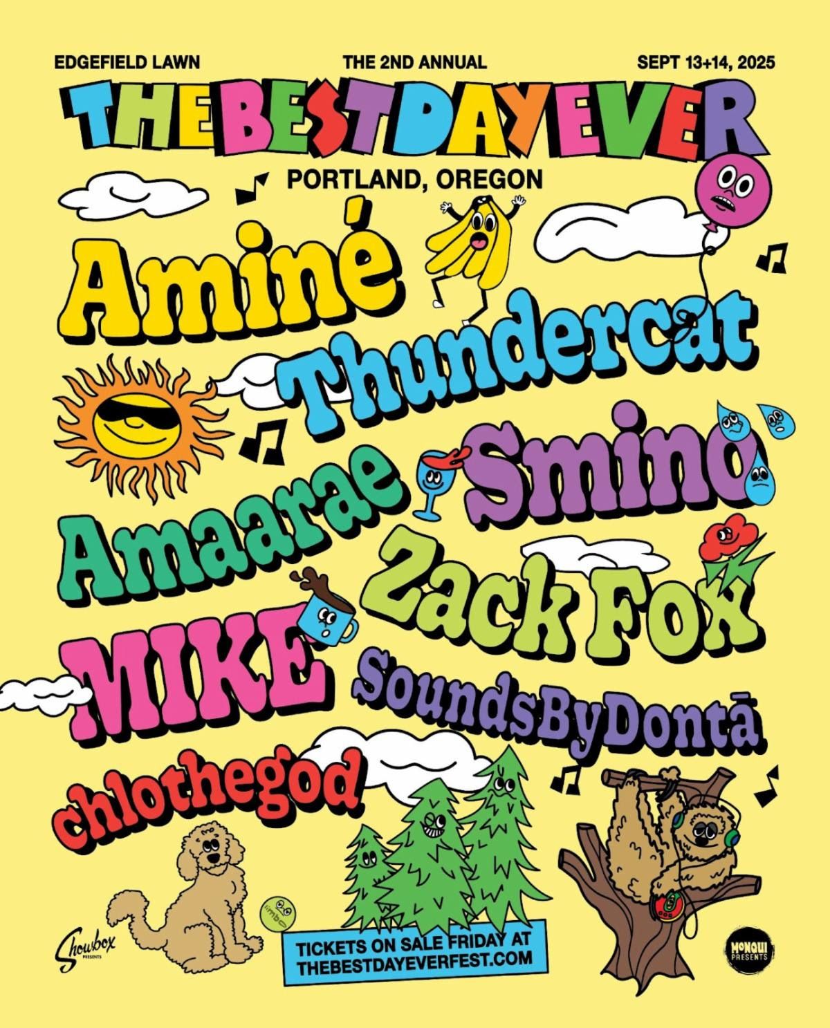 The Best Day Ever Festival : Amine  Amaarae  & Zach Fox, 12 September | Event in Troutdale | AllEvents