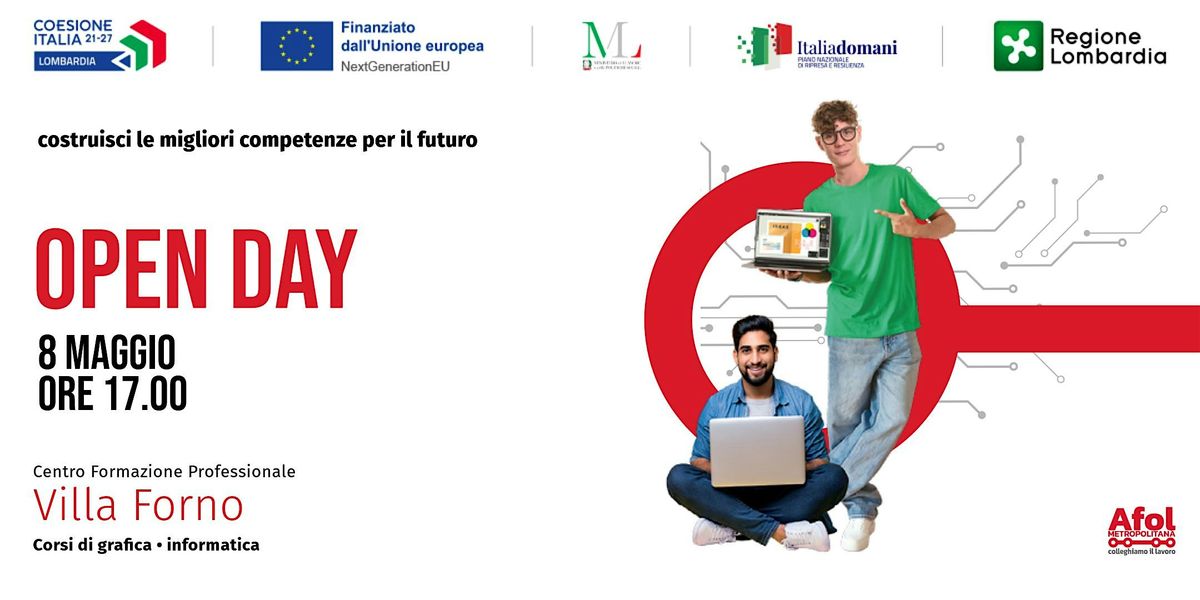 OPEN DAY - VILLA FORNO Presso Sala incontri - CENTRO PERTINI | Event in Cinisello Balsamo | AllEvents