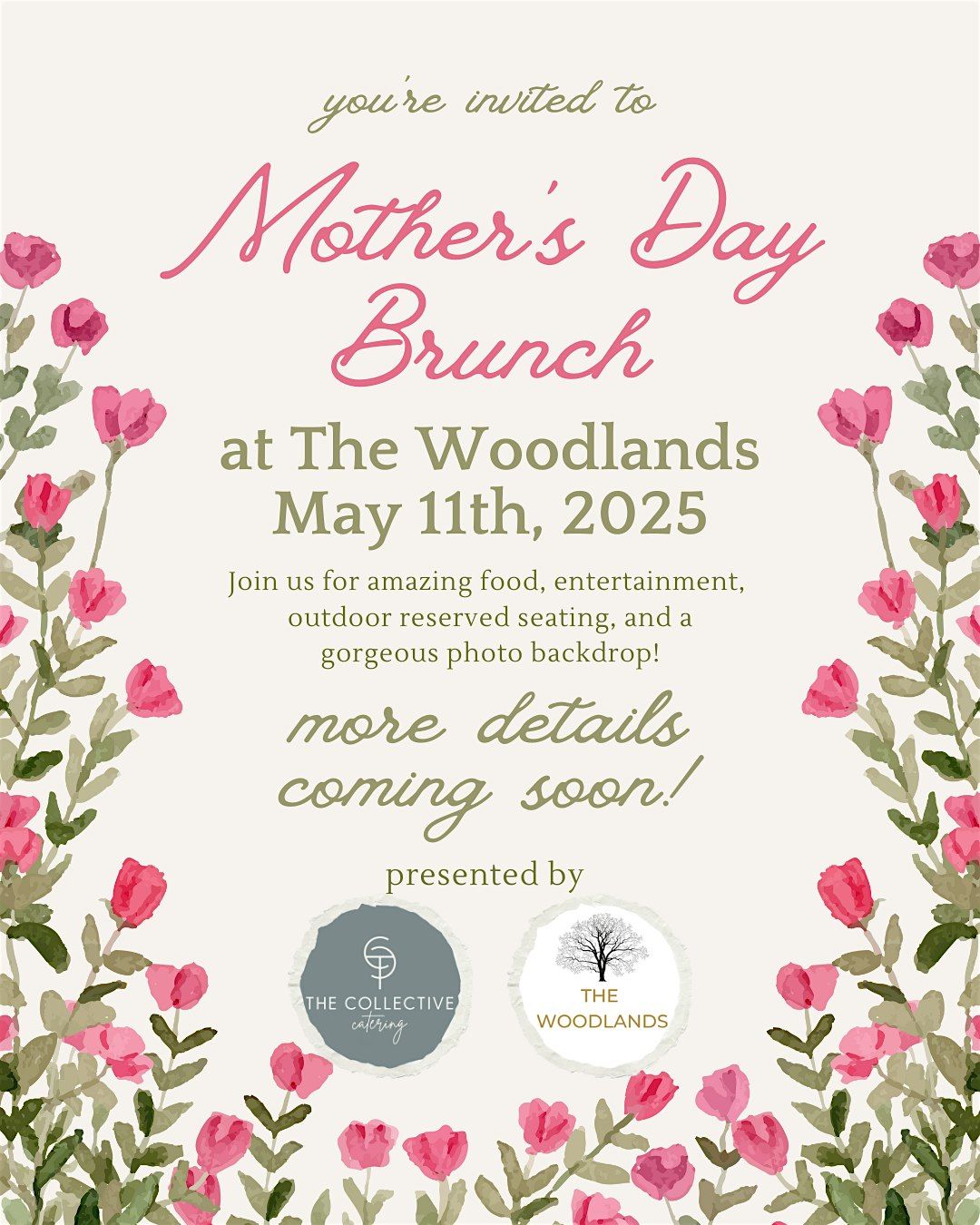 The Woodlands Mother's Day Brunch, 11 May | Event in Visalia | AllEvents