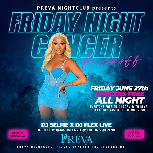 Fridays @ Preva Nightclub | Event in Redford Township | AllEvents
