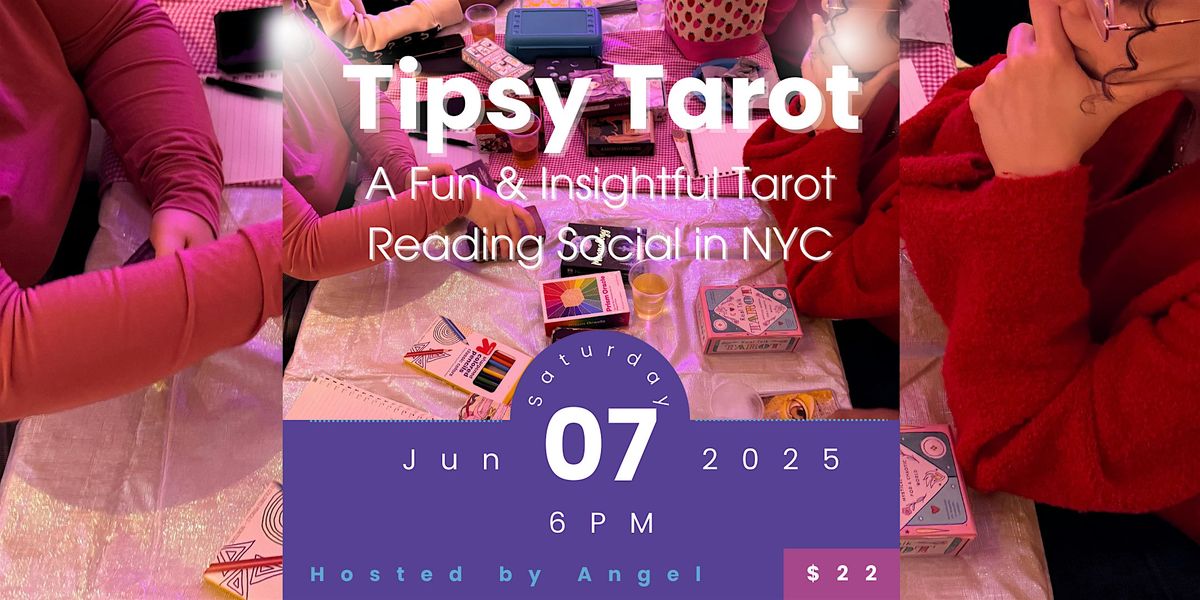 Tipsy Tarot: Curiosity & Connection — A Playful Gemini Season Tarot Night | Event in New York | AllEvents