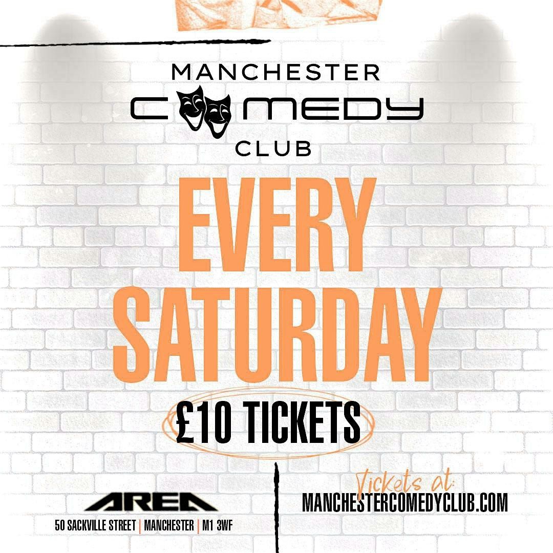 Manchester Comedy Club - LIVE comedy EVERY SATURDAY! | Event in Manchester | AllEvents