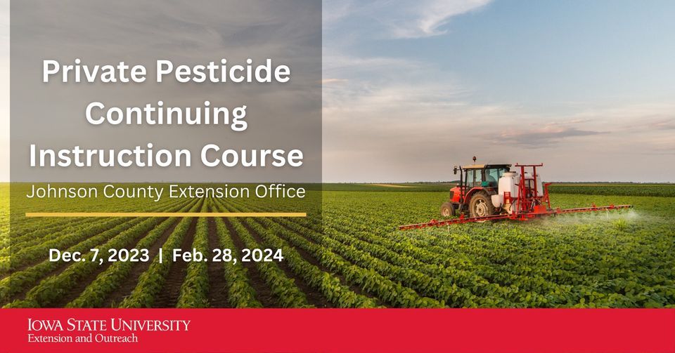 Private Pesticide CIC, Old Highway 218 S, Iowa City, IA 52246, United