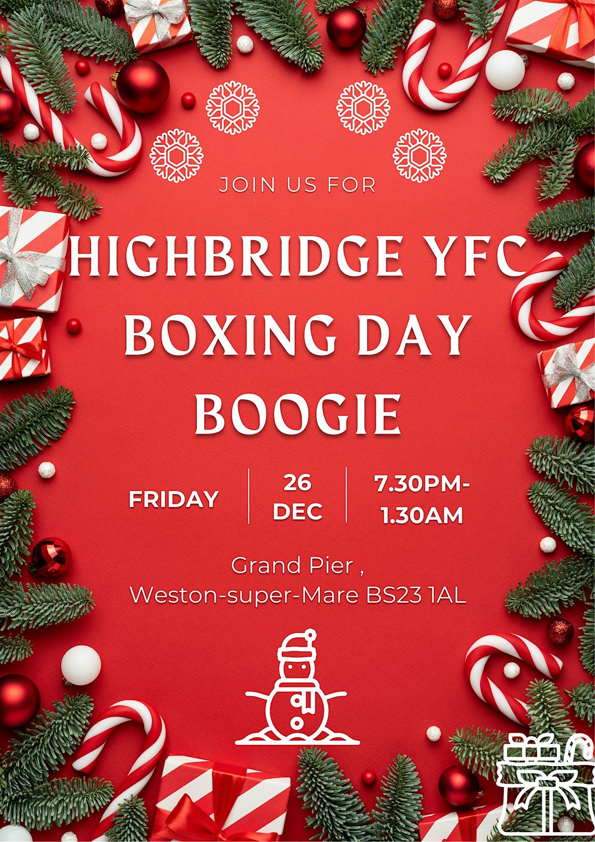 Highbridge Young Farmes Boxing Day Boogie, 26 December | Event in Woolavington | AllEvents