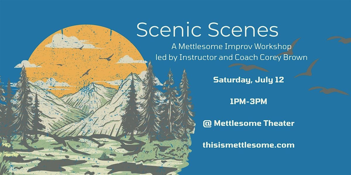Workshop: Scenic Scenes with Corey Brown, 12 July | Event in Durham | AllEvents