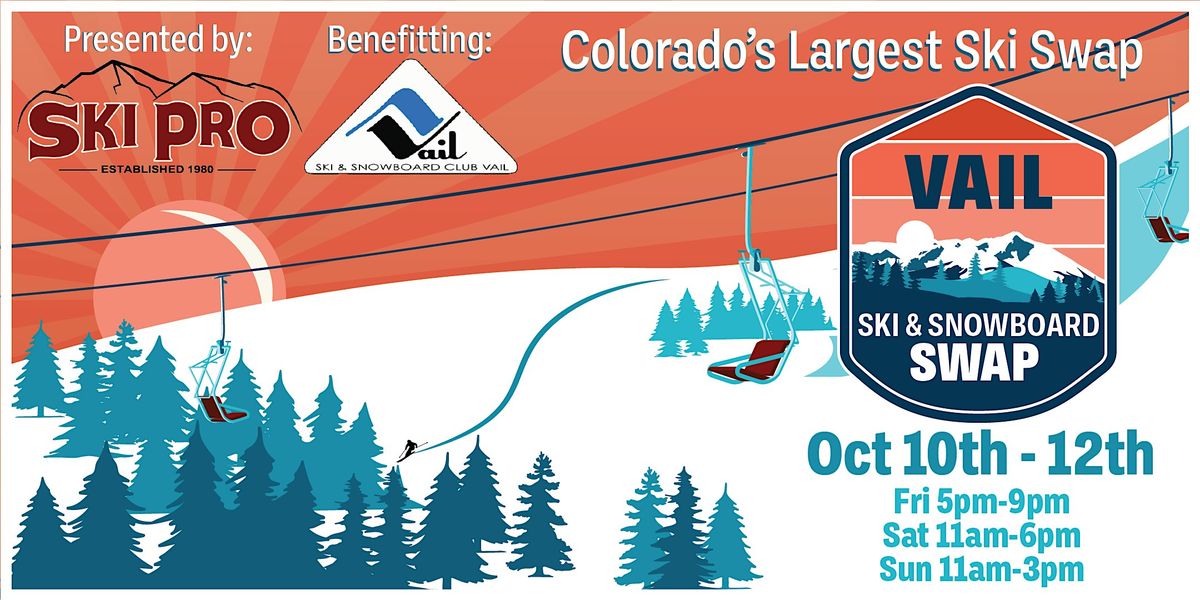 FREE ENTRY TICKETS for Vail Ski & Snowboard Swap, Oct 10 - 12, 2025, 10 October | Event in Vail | AllEvents