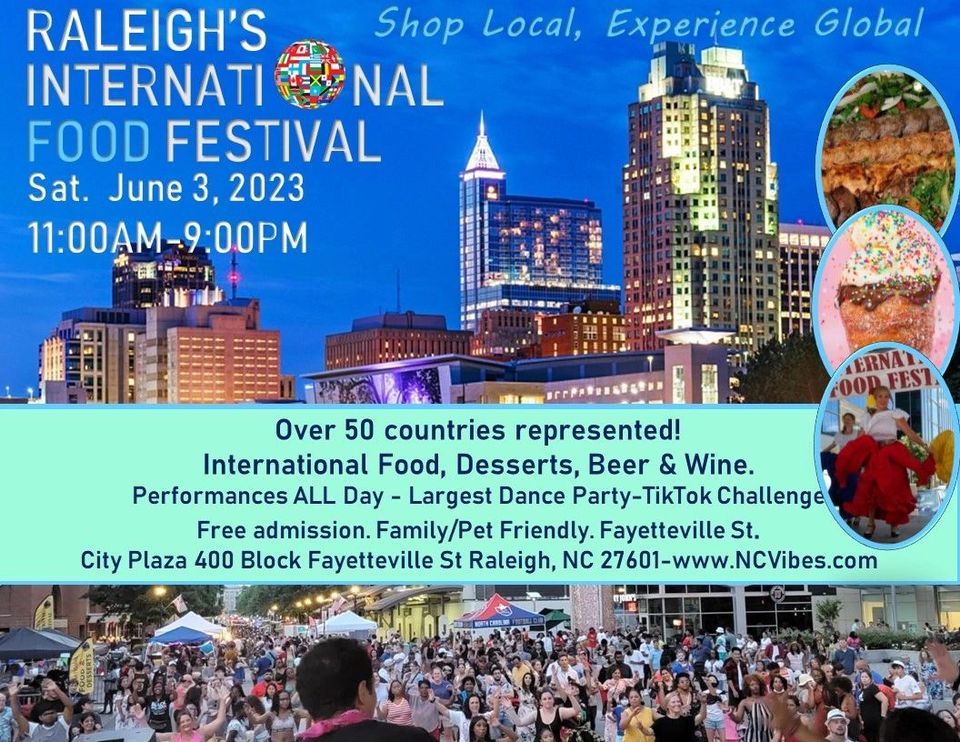 Raleighs International Food Festival, Fayetteville Street Historic