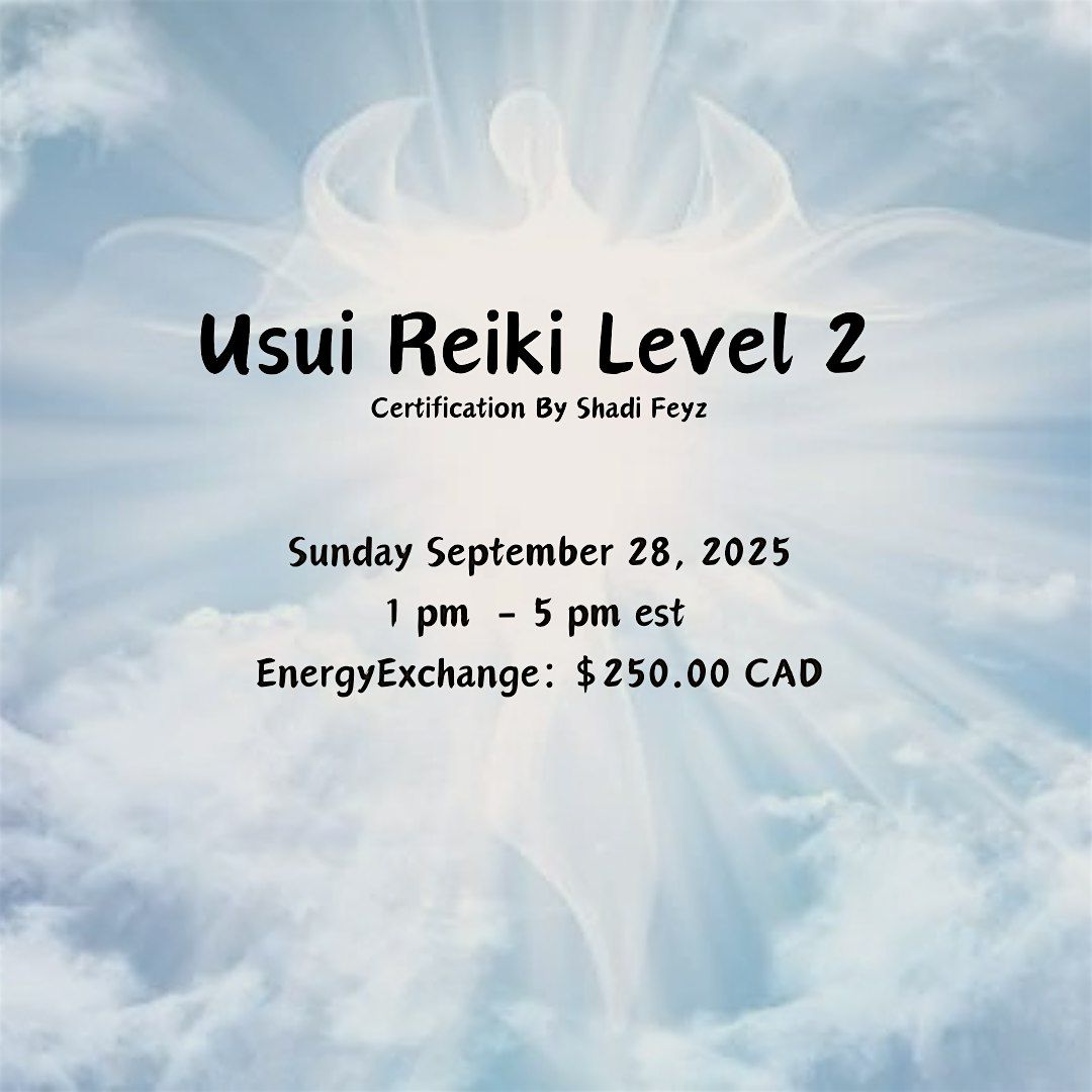 Usui Reiki Level 2 Certification Program, 28 September | Event in Toronto | AllEvents