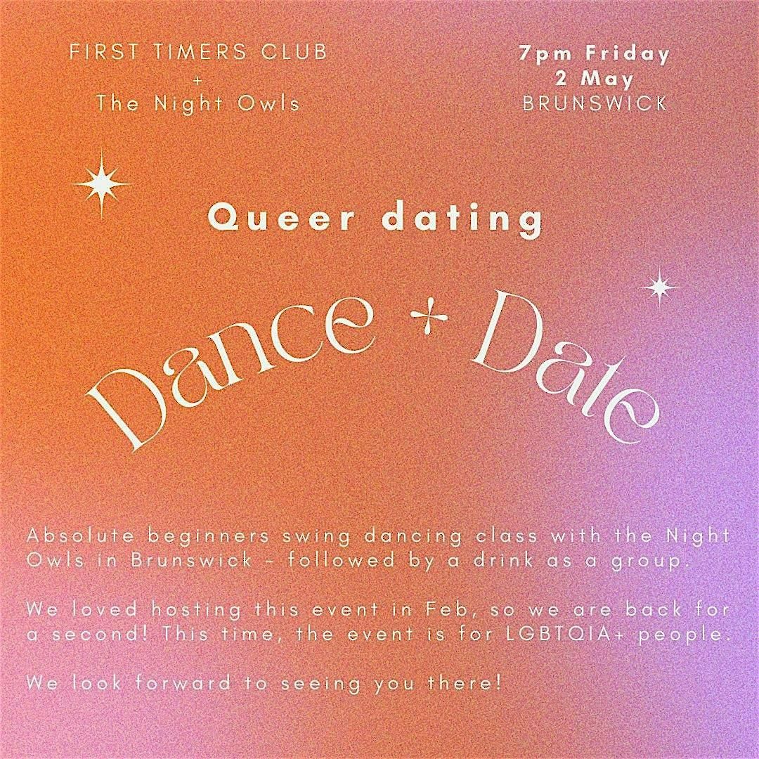 FIRST TIMERS CLUB - QUEER DATING | Event in Brunswick | AllEvents