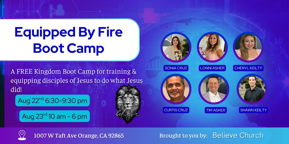 Equipped By Fire Boot Camp, 22 August | Event in Orange | AllEvents