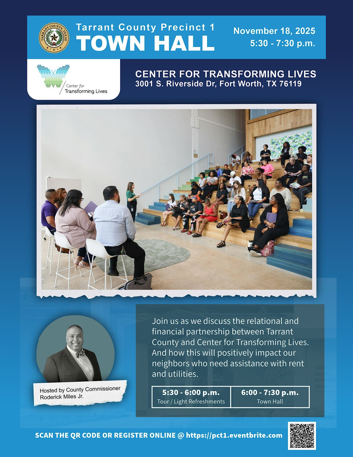 Miles Across the County:  Rental & Utility Assistance Program Launch, 18 November | Event in Fort Worth