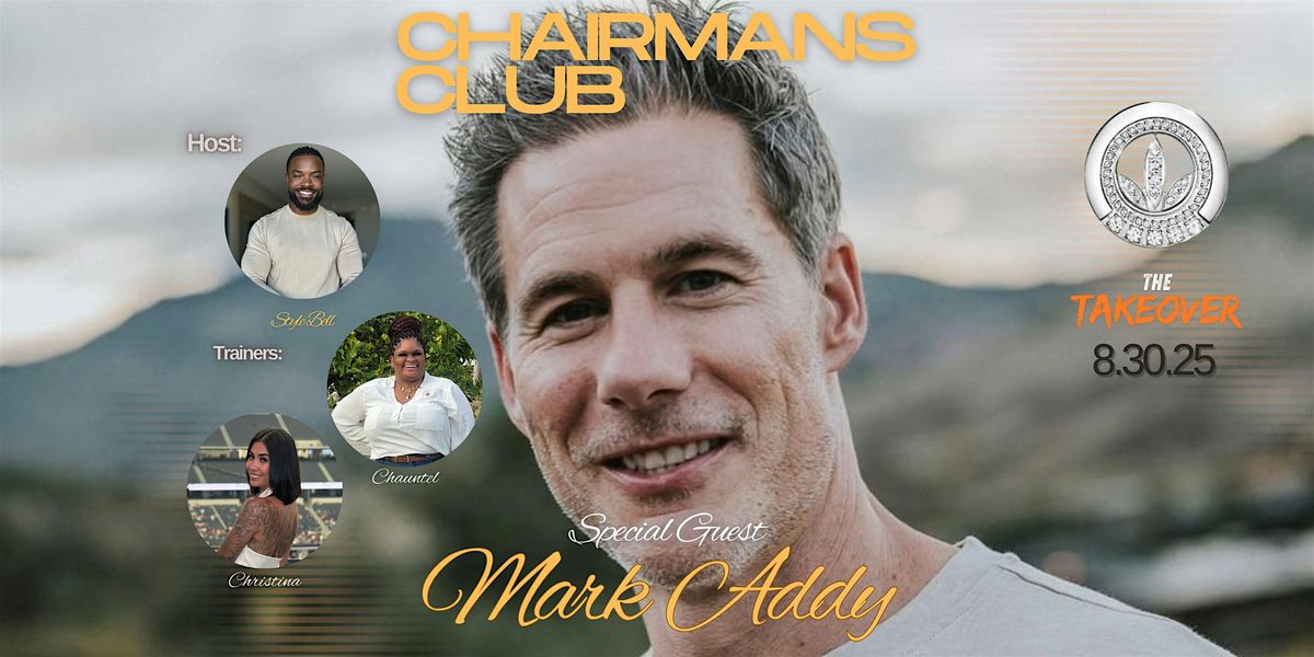 Supervisor Circle Presents THE TAKEOVER with (Chairmans Club Mark Addy), 30 August | Event in Inglewood | AllEvents