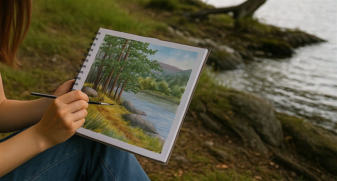 Contemplative Watercolors Workshop : Painting in Nature at Lake Crabtree, 11 October | Event in Morrisville