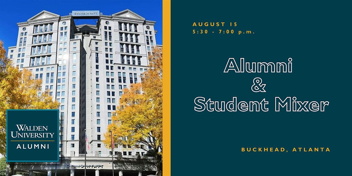 Alumni & Student Mixer  - Atlanta Residency, 15 August | Event in Atlanta | AllEvents