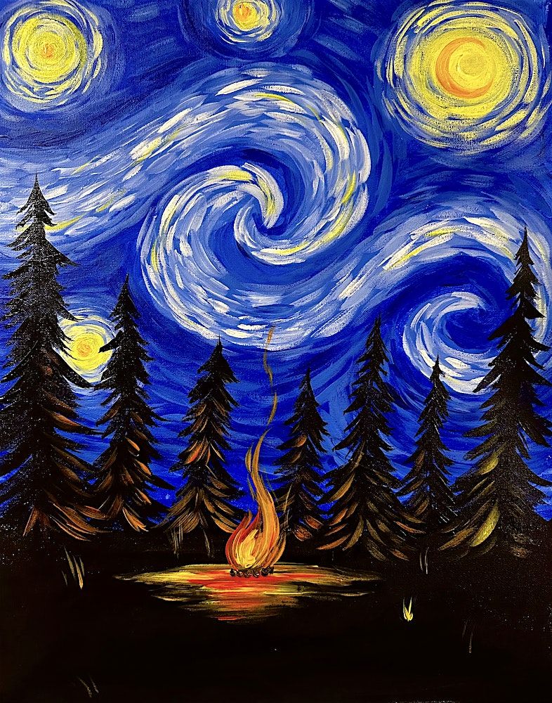 Toledo Paint and Sip Party - Under The Stars, 30 August | Event in Toledo | AllEvents