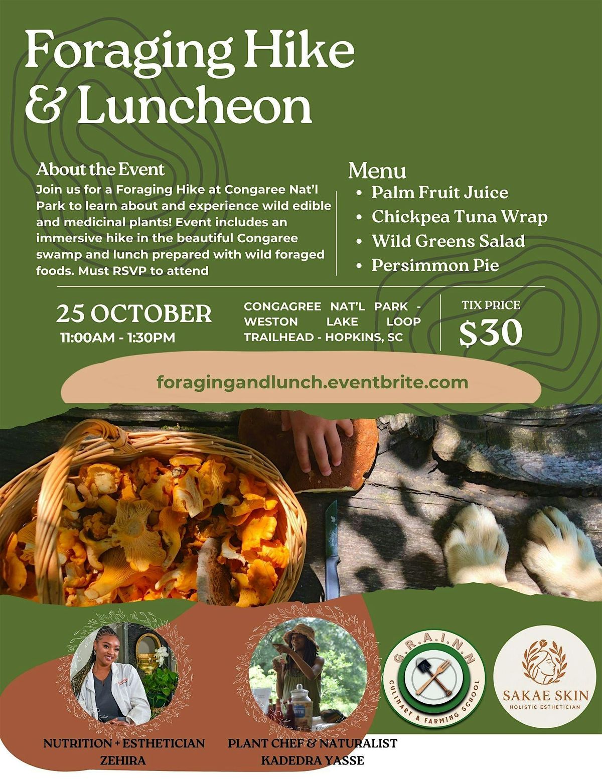 FORAGING HIKE & LUNCHEON, 25 October | Event in Hopkins | AllEvents