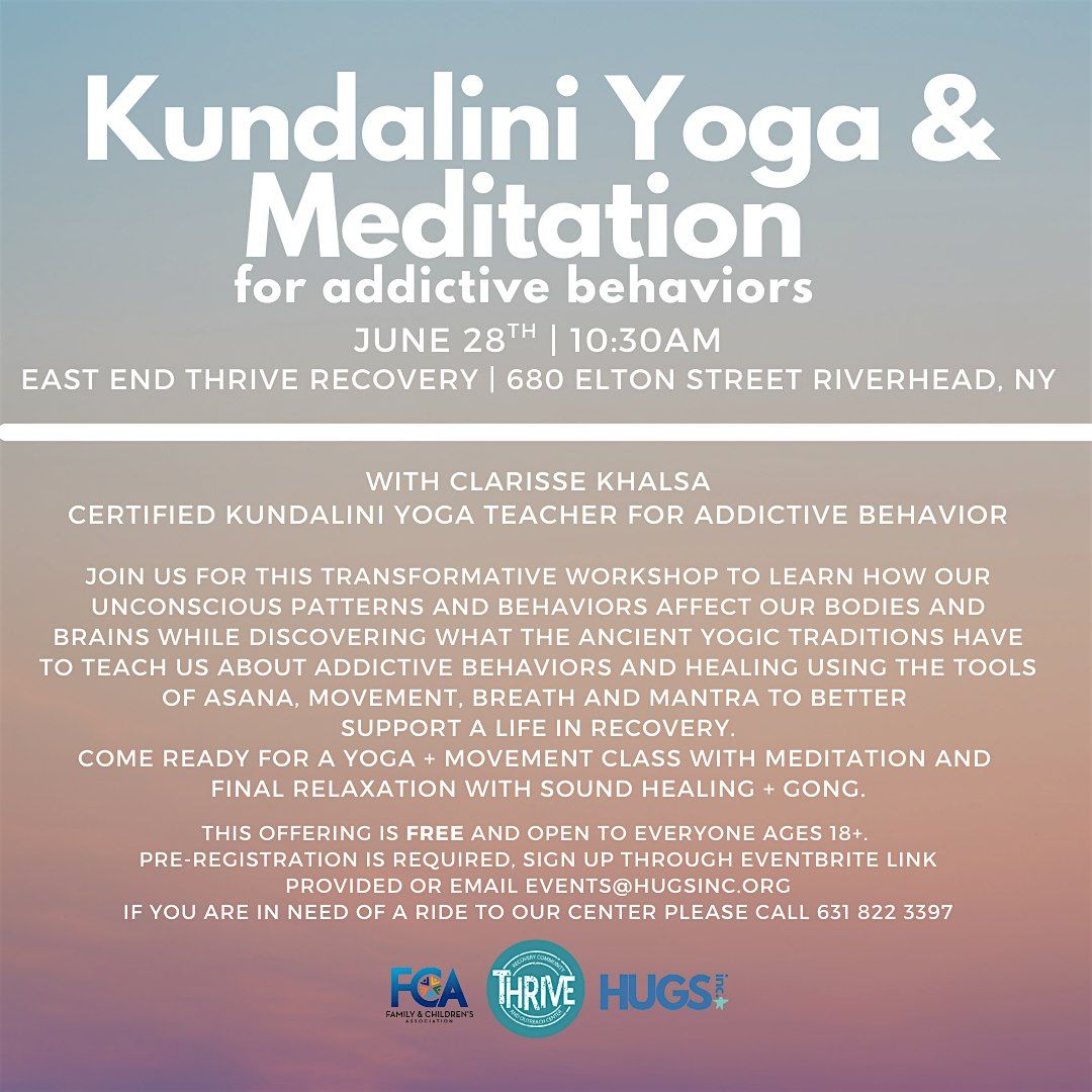 Kundalini Yoga + Meditation, 28 June | Event in Riverhead | AllEvents