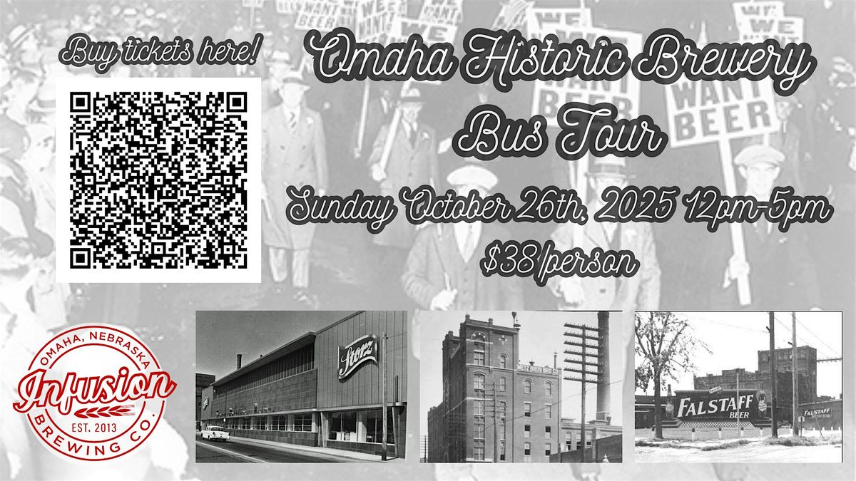Omaha Historical Brewery Tour with Infusion Brewing, 26 October | Event in Omaha | AllEvents