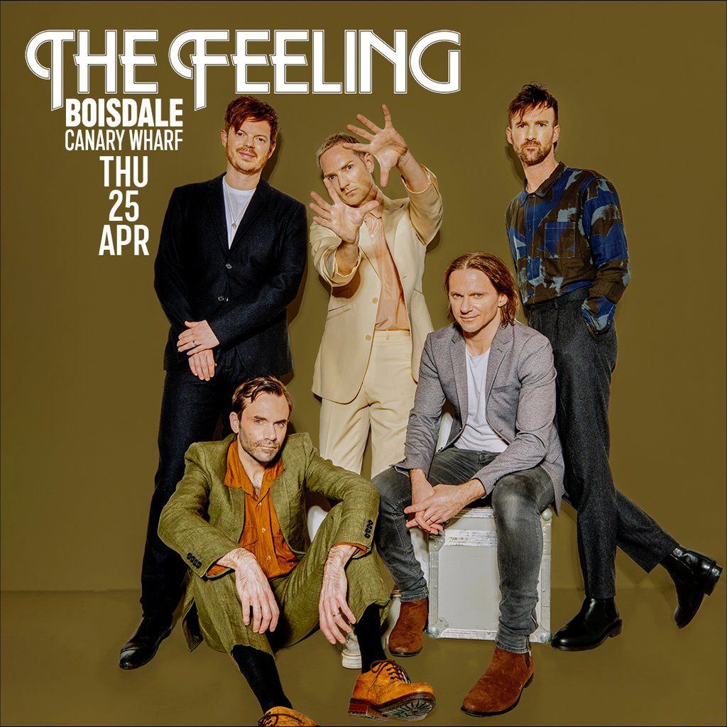 Feelings Rockingham The Feeling | English Rock & Pop, Boisdale Of Canary Wharf, London, 25 ...