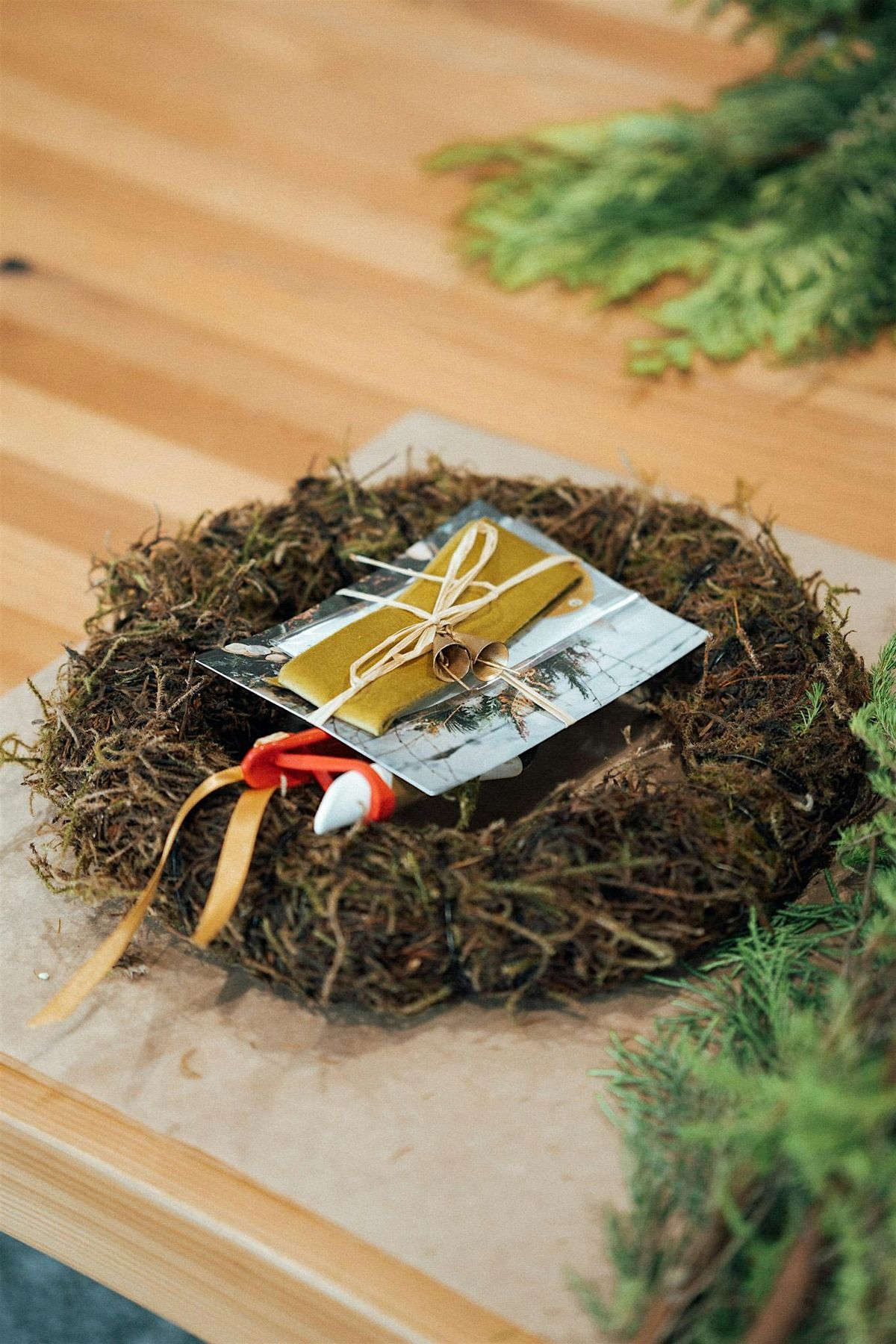 Wreathmaking Workshop  (and Festive Treats) with Ochre Botanical Studio, 6 December | Event in Edinburgh Park