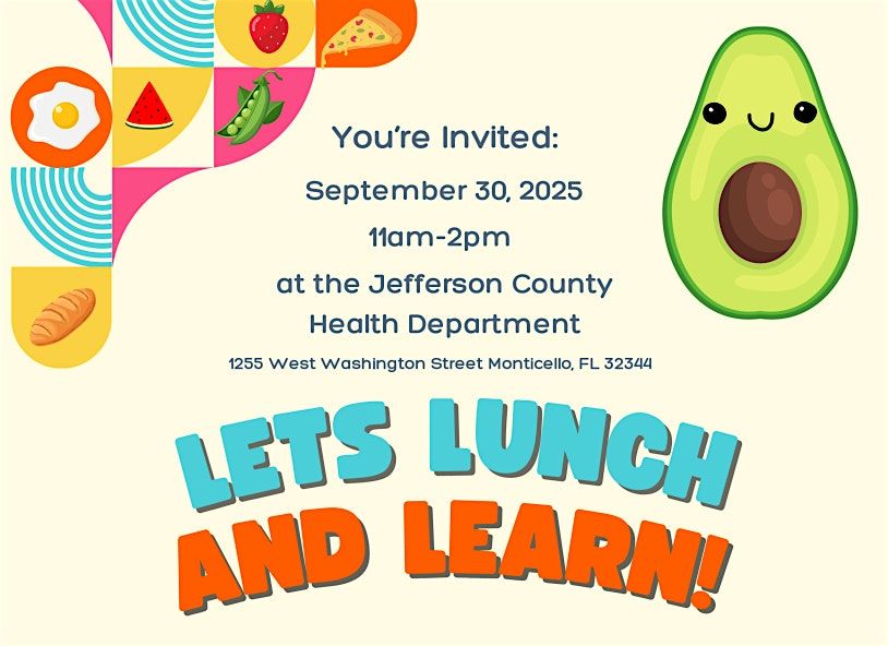 Healthy Start: Jefferson Lunch & Learn, 30 September | Event in Monticello | AllEvents