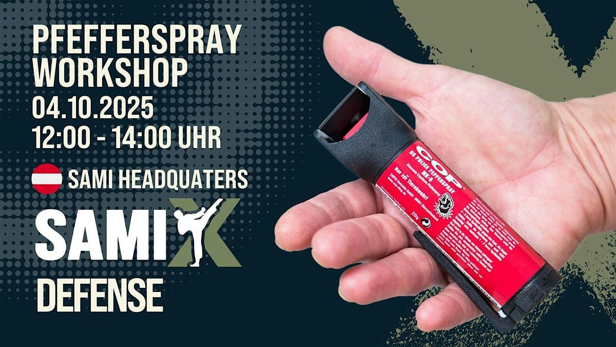Pfefferspray Workshop | Event in Wien | AllEvents