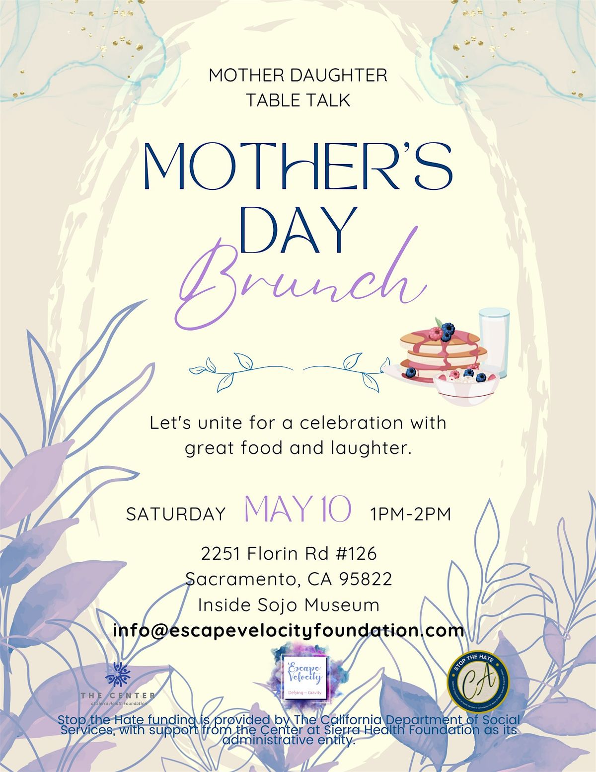 Mother's Day Brunch - Mother Daughter Table Talk | Event in Sacramento | AllEvents