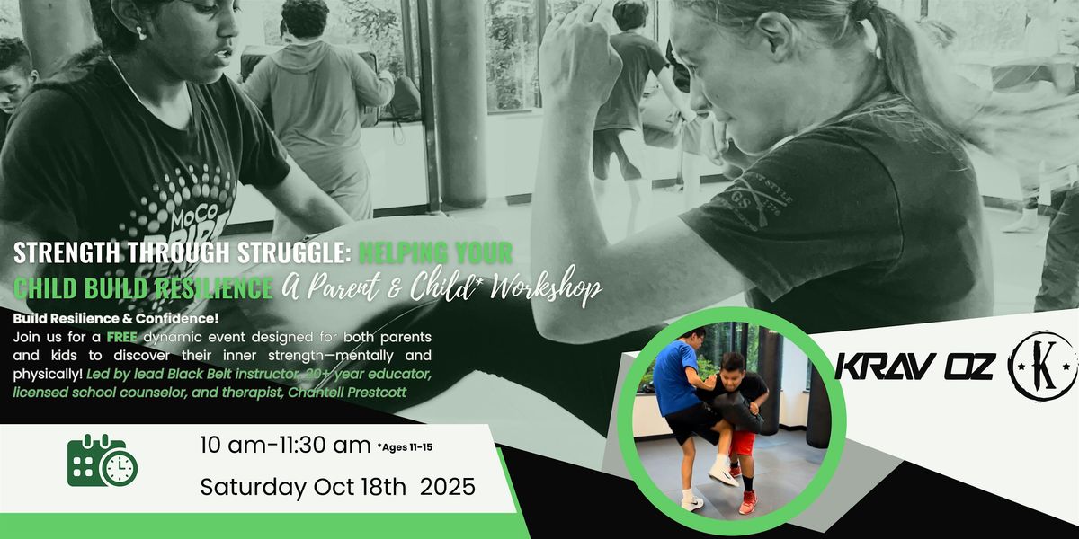 Strength Through Struggle: Helping Your Child Build Resilience, 18 October | Event in Germantown | AllEvents