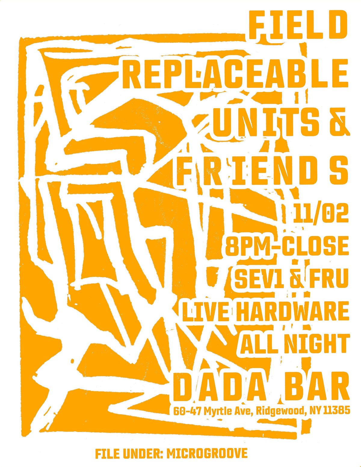 Field Replaceable Units & Friends: Sev1 & FRU, 2 November | Event in Queens | AllEvents