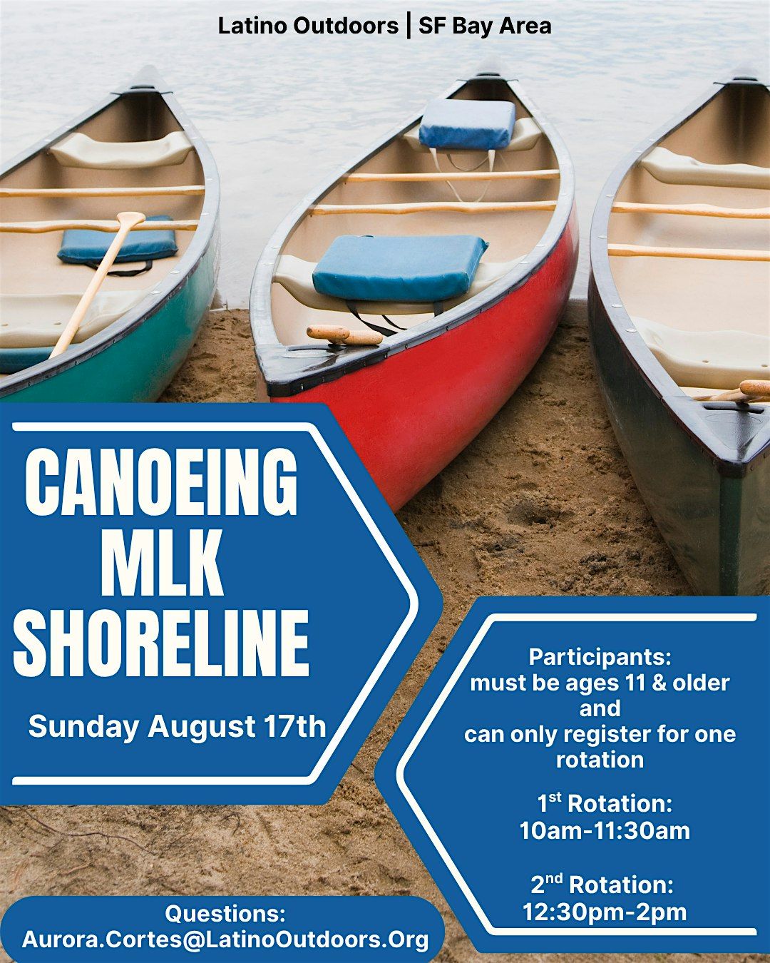 LO SF Bay Area | Canoeing MLK Shoreline, 17 August | Event in Oakland | AllEvents