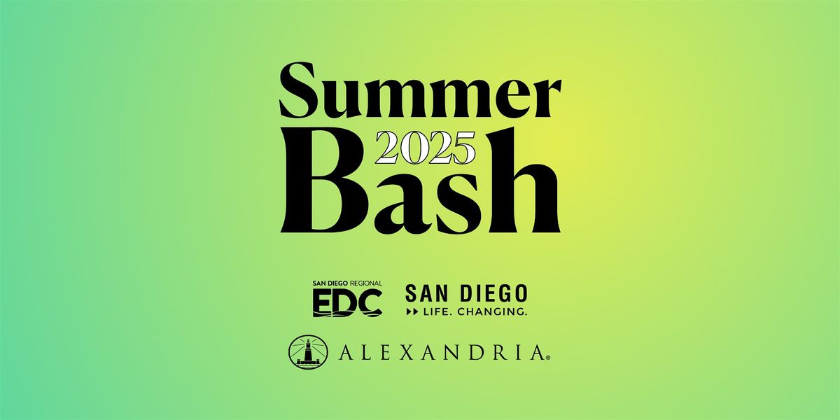 Summer Bash 2025, 14 August | Event in San Diego | AllEvents