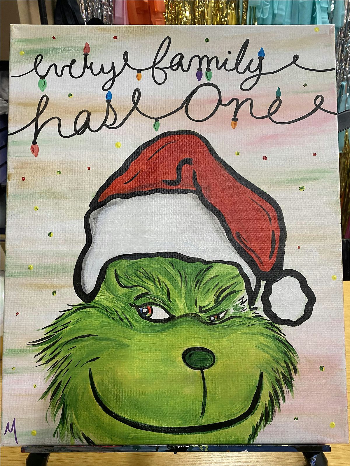 Grinch Paint & Sip Class, 28 November | Event in Summerville | AllEvents