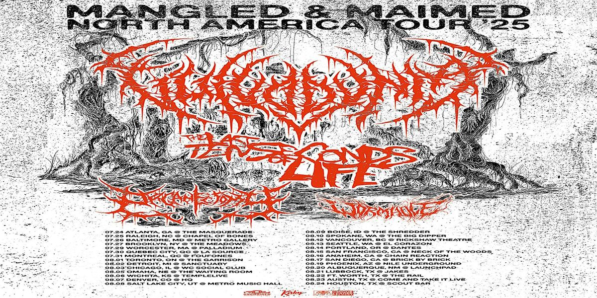 VULVODYNIA, THE LAST TEN SECONDS OF LIFE, ORGANECTOMY, WORMHOLE, 9 August | Event in Boise | AllEvents
