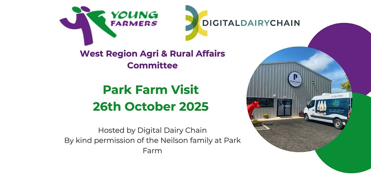 Park Farm visit - Digital Dairy Chain and SAYFC, 26 October | Event in East Kilbride | AllEvents