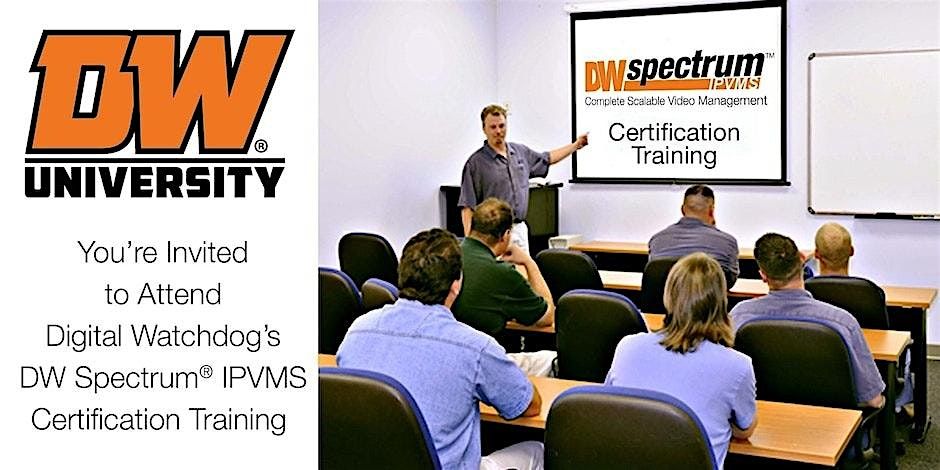 DW Spectrum / Megapix Ai Certification Class Rocky Hill CT, 26 August | Event in rocky hill | AllEvents
