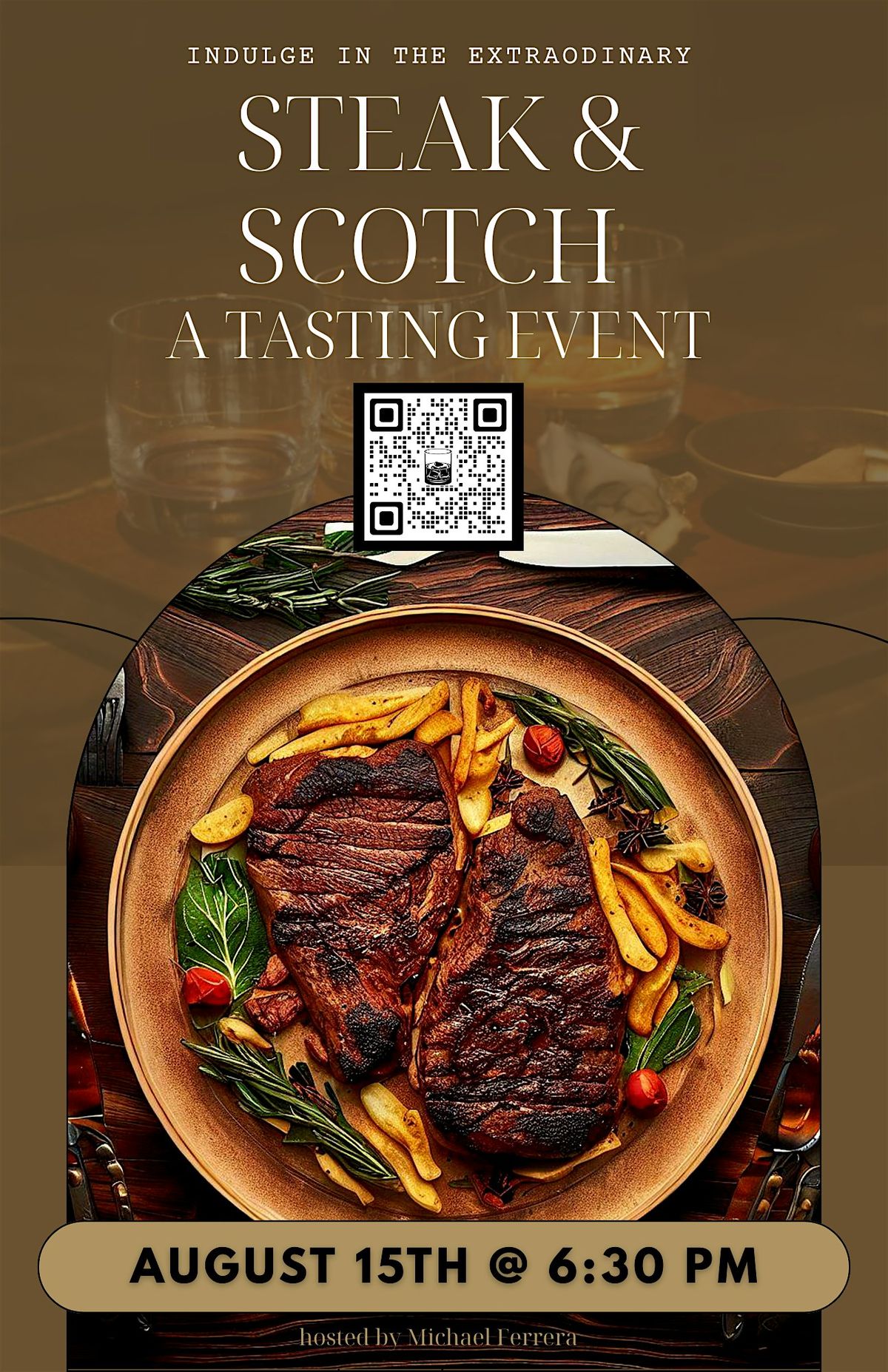 Steak & Scotch: An Evening of Great Steak and Whiskey Education, 15 August | Event in Pasadena | AllEvents