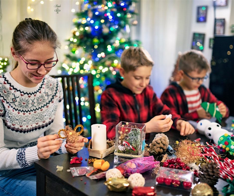 Tiny Hands, Big Creations: Make a Christmas Table Decoration, 19 December | Event in Edinburgh | AllEvents