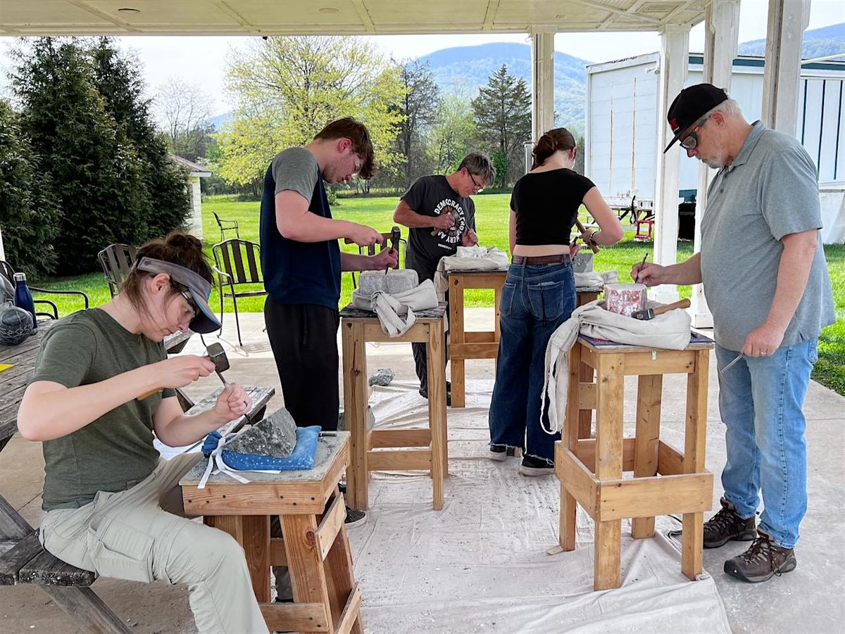 Stone Carving Workshop at the RVCC, 28 June | Event in Afton | AllEvents