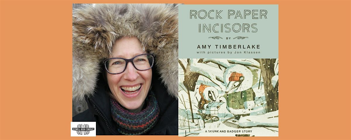 Amy Timberlake, author of ROCK PAPER INCISORS- an in-person Boswell event, 27 October | Event in Milwaukee