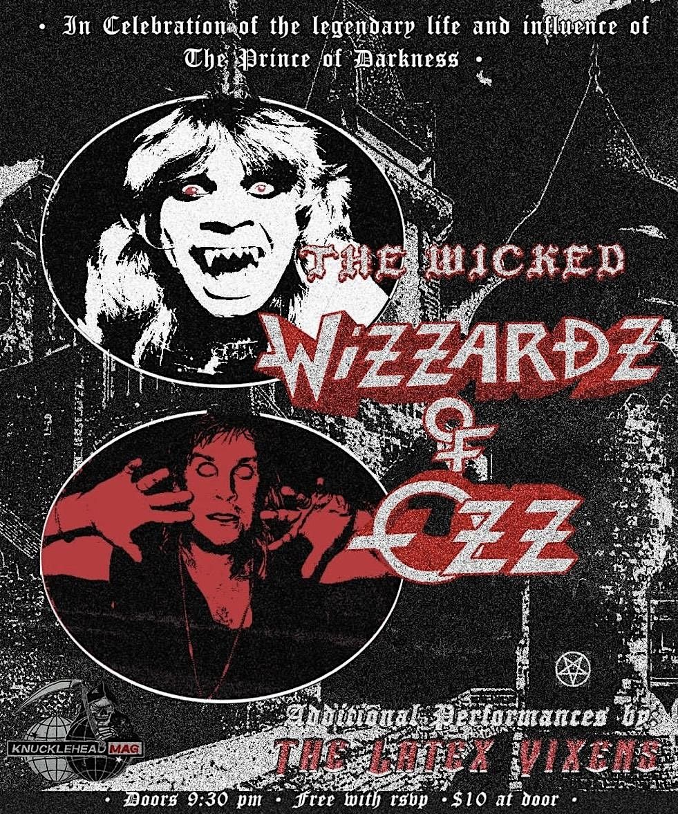 Wizzards of Ozz Tribute To The Prince of Darkness - Round II, 16 August | Event in Los Angeles | AllEvents