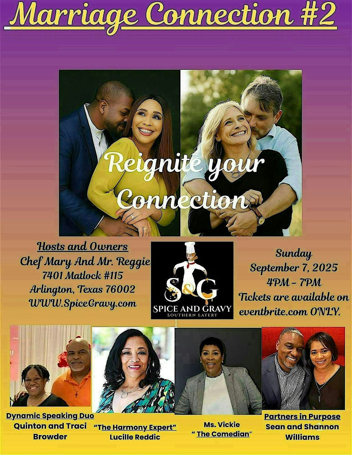 Marriage Connection 2025, 7 September | Event in Arlington | AllEvents